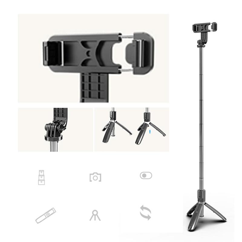 Norvo | 3 i 1 Bluetooth Selfiestang