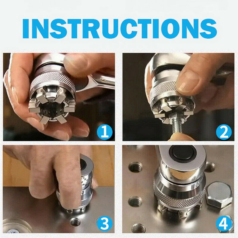 Norvo | Multifunksjonell Universalnøkkel - Universalt Vedlikeholdsverktøy