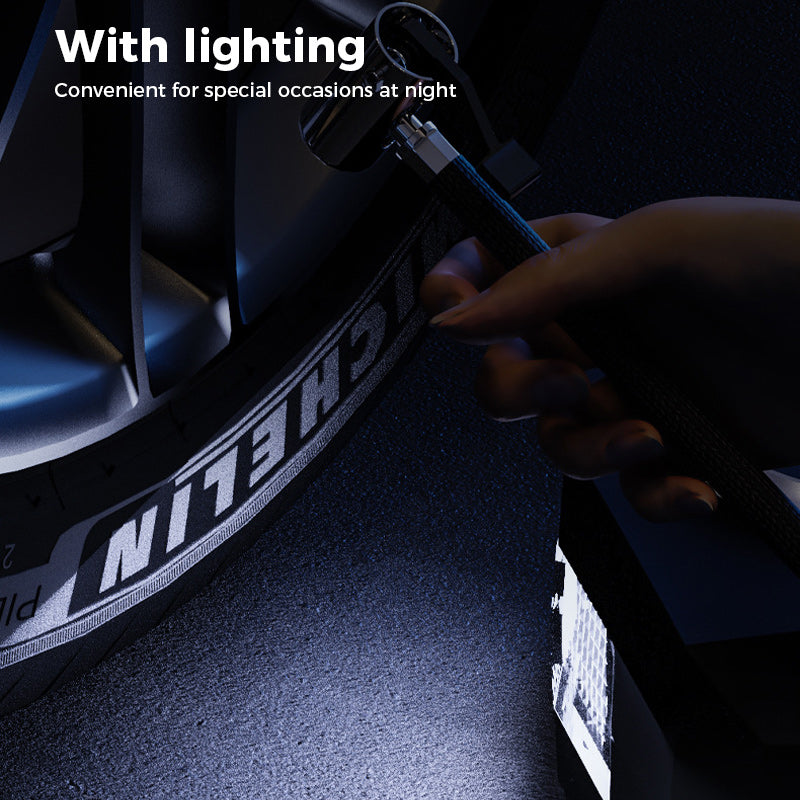 Norvo | Bærbar digital skjerm luftpumpe