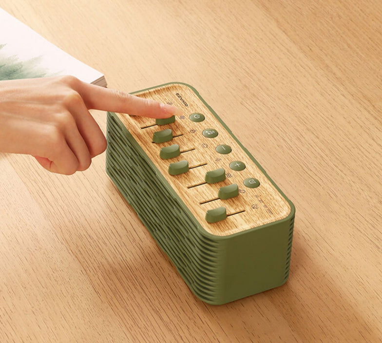 Norvo | Hvit Støy Bluetooth Høyttaler, med Timer & 8 Hvit Støy, for Søvn, Studier og Mer