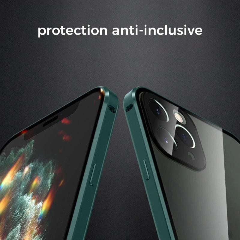 Norvo | Anti-Snooping Herdet Glasset Etui for iphone