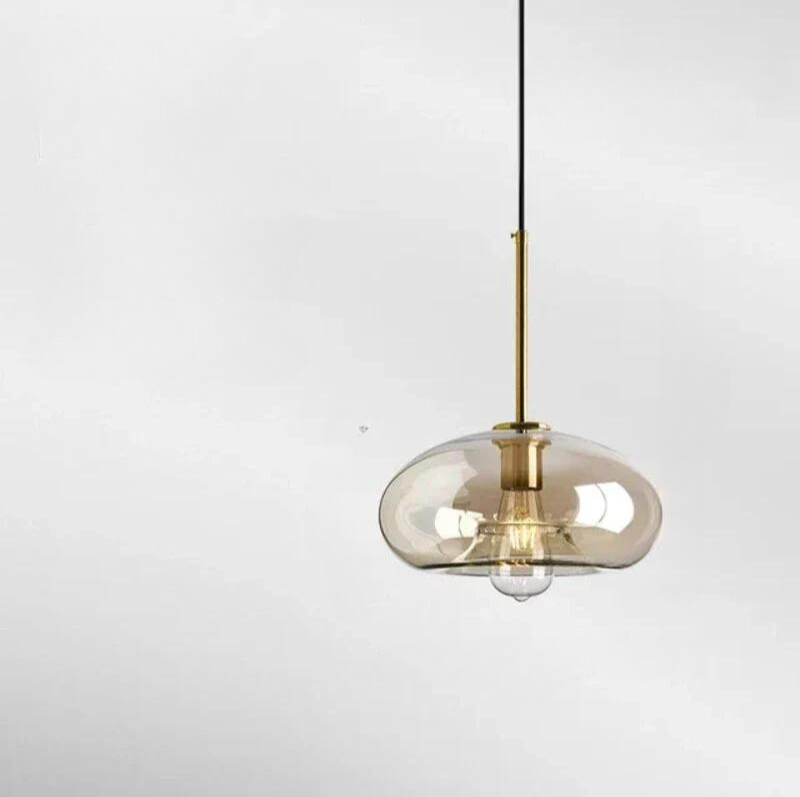 Norvo | NordicGlas - Moderne skandinavisk glasspendellampe for spisestue og stue