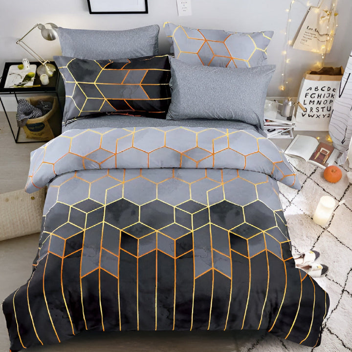 Norvo | Golden Cosmo Hive | 3pcs Dynecover Sett