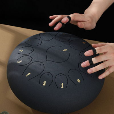 Norvo | EchoDrum – Ståltunge Trommel for Meditasjon, Yoga og Avslapning