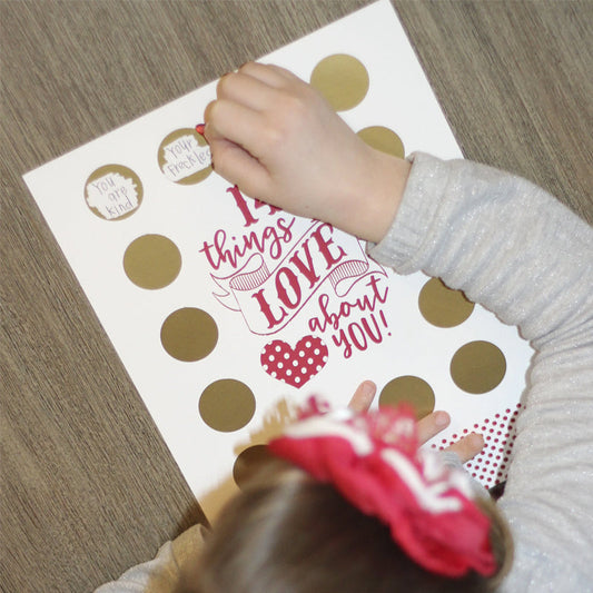 Norvo | Valentine's Scratching Advent "14 Ting Jeg Elsker Med Deg!"