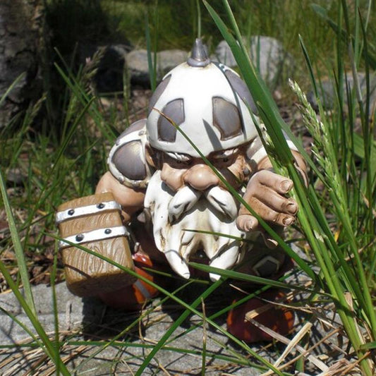Norvo | Viking Victor Norrøn Dverg Gnomestatuett