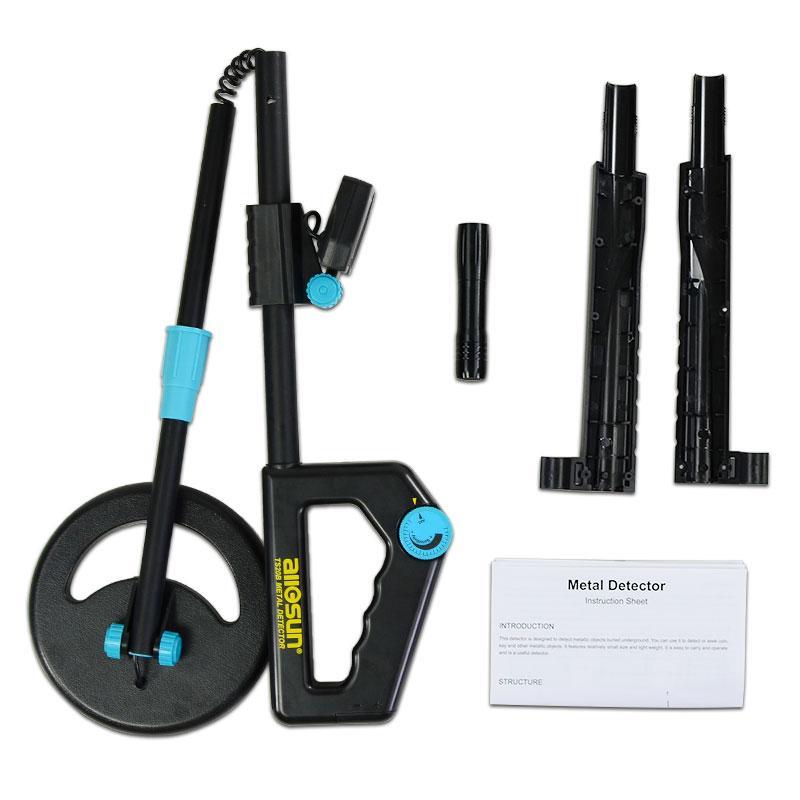 Norvo | Underground Metal Detector Vanntett Bærbar Justerbar Lengde Metall Detector Gulljeger