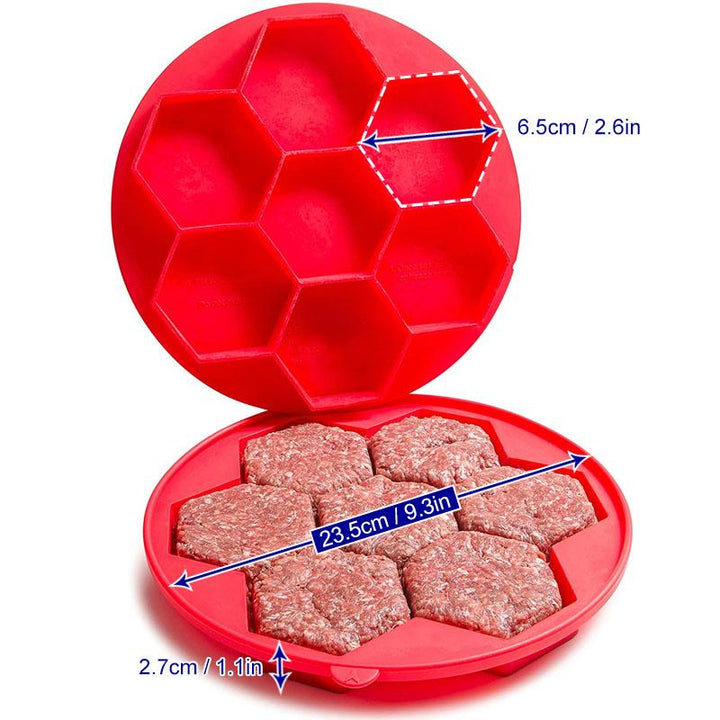 Hexagonal Burger Kjøttform | Norvo
