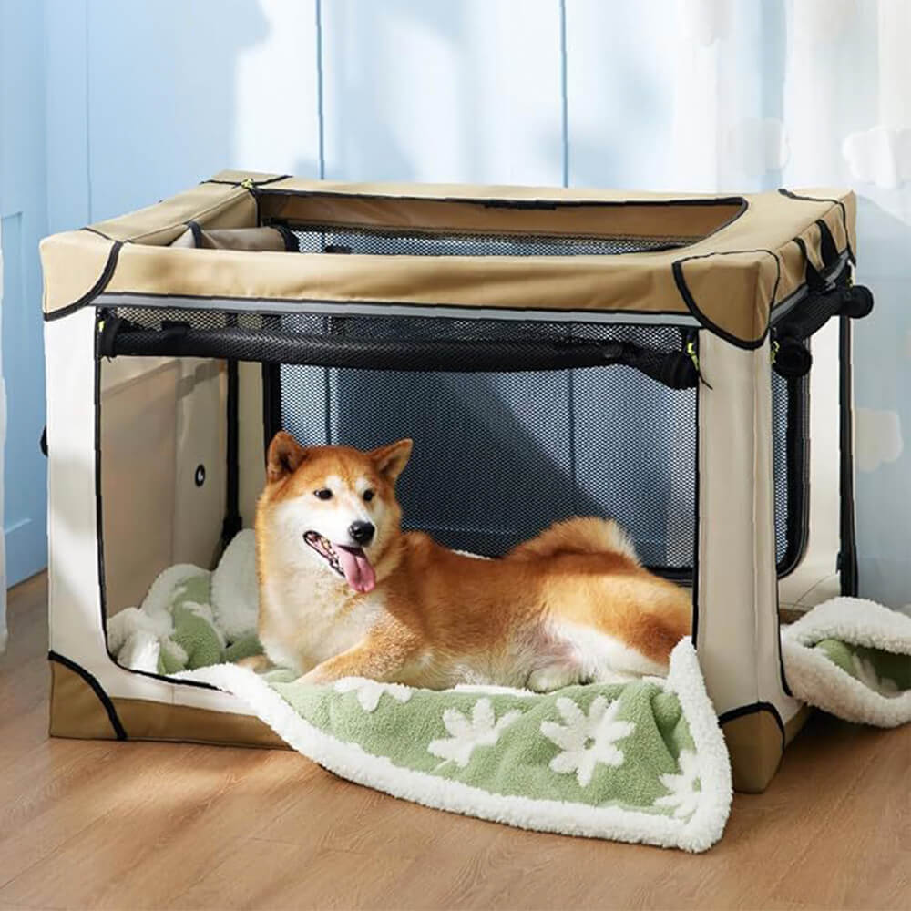 Norvo | Flocket Vanntett Multi-Funksjonell Sherpa Hundeteppe