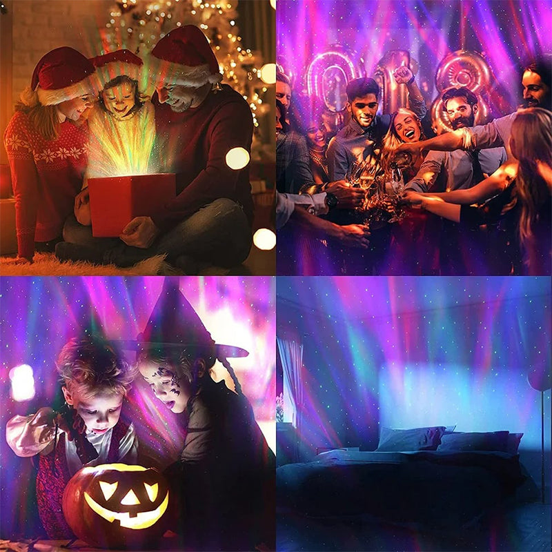 Norvo | 2 i 1 Nordlys og Oseanbølge Prosjektor