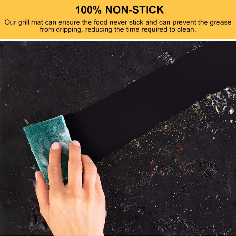 Norvo | Non-stick BBQ grillmatte med skjæringsboks
