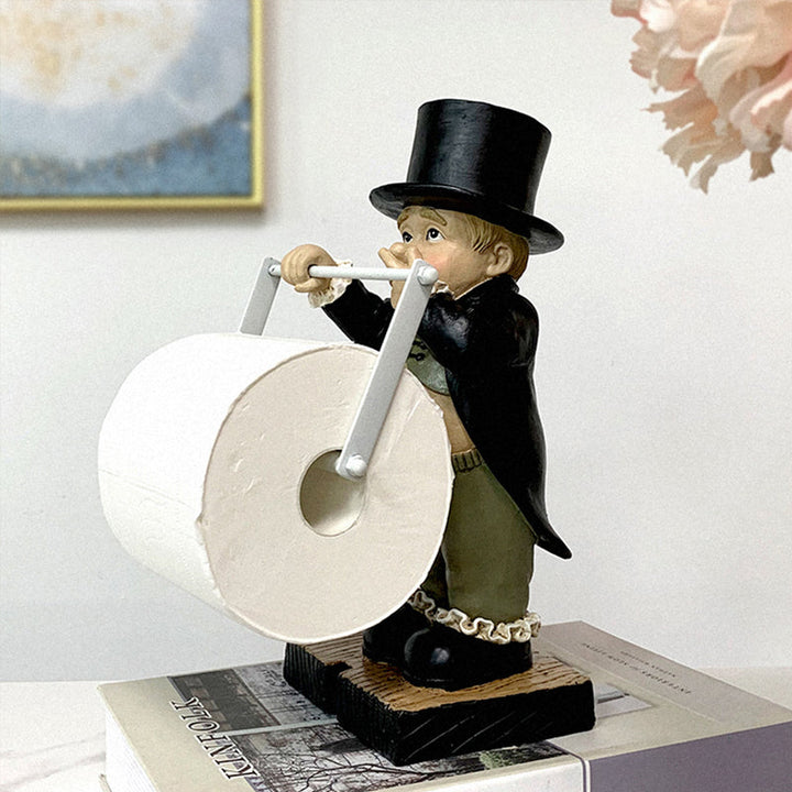 Gentleman papirhåndkleholder dekorasjon | Norvo