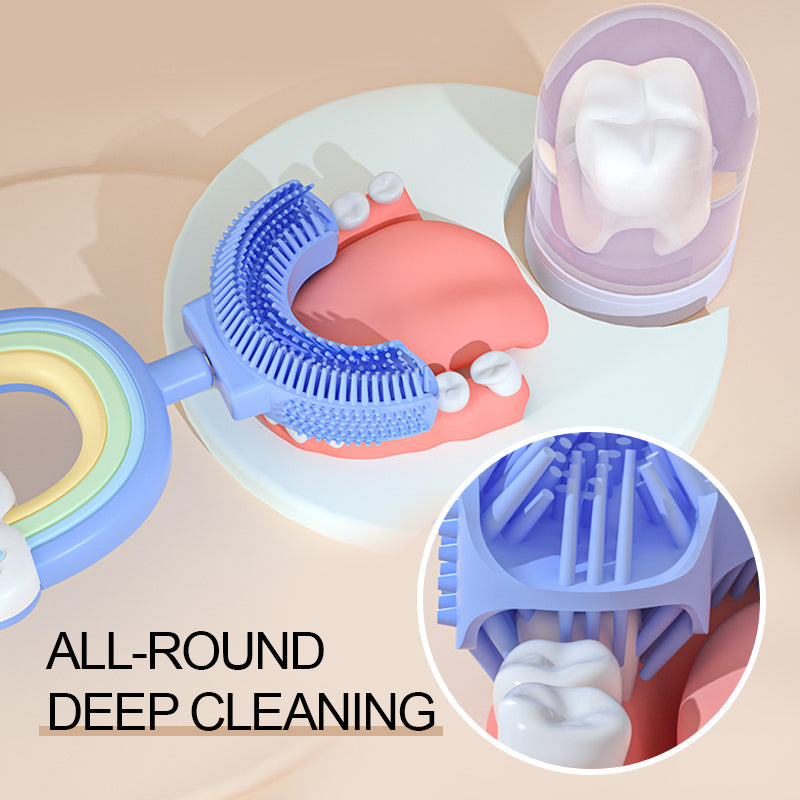 Norvo | Barne Regnbue U-formet Tannbørste