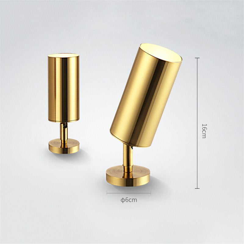 Norvo | Nordisk Messing Gull Spotlight - 5W/10W Led -Lampe