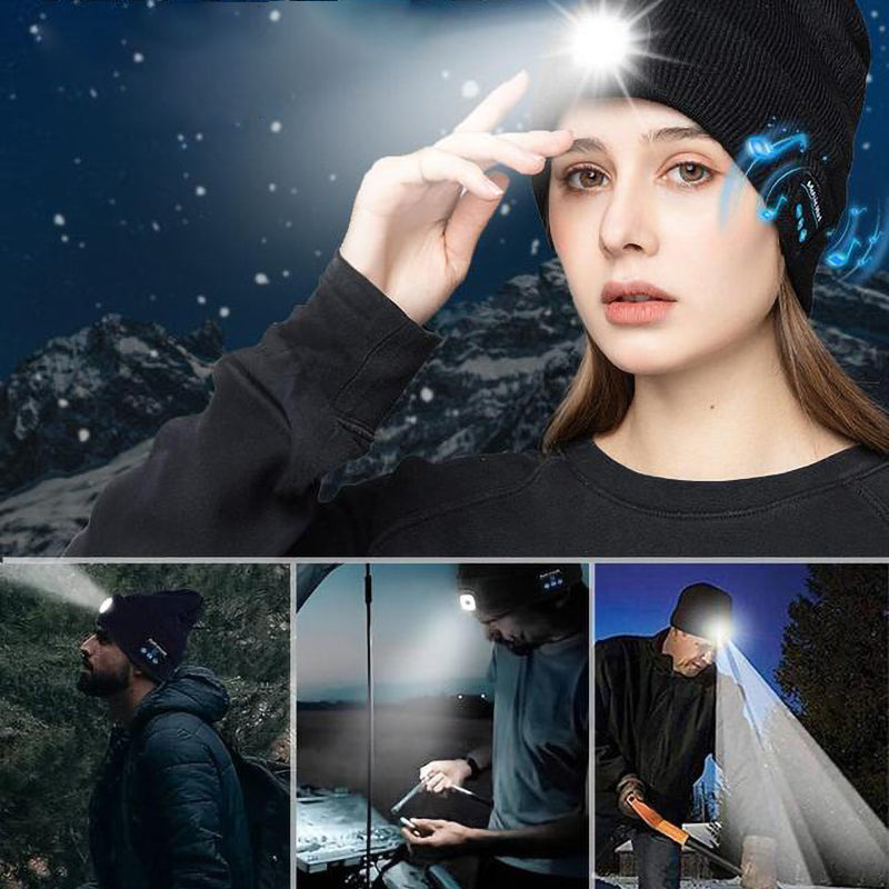 Norvo | LED Bluetooth Lue med Avtakbare Høyttalere