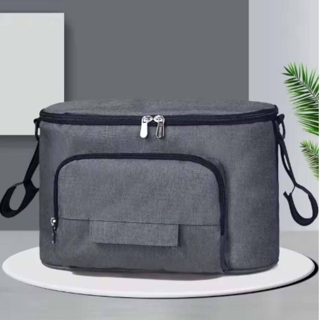 Norvo | Multifunksjonell Barnevognveske med Isolert Rom og Wipes Dispenser