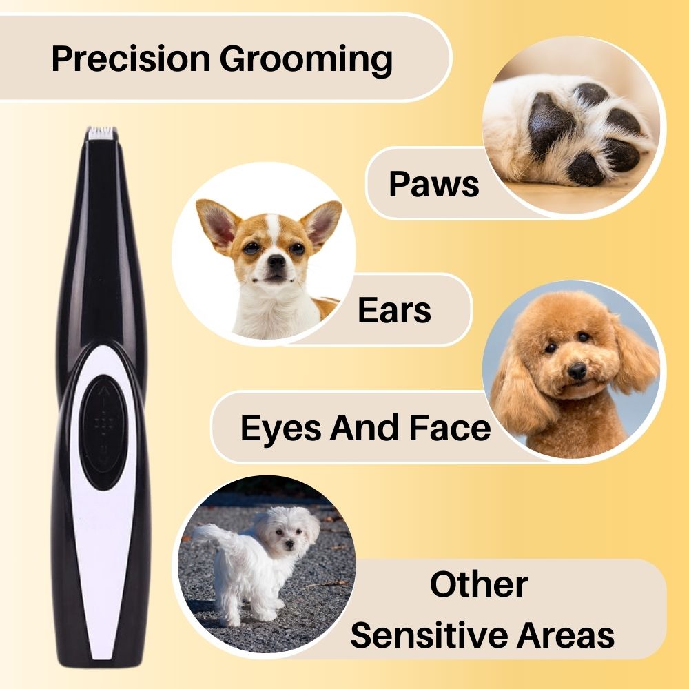 Norvo | Pet Trimmer FellEase | Whisper Quiet & Precise | Safe Cutting | Ergonomisk