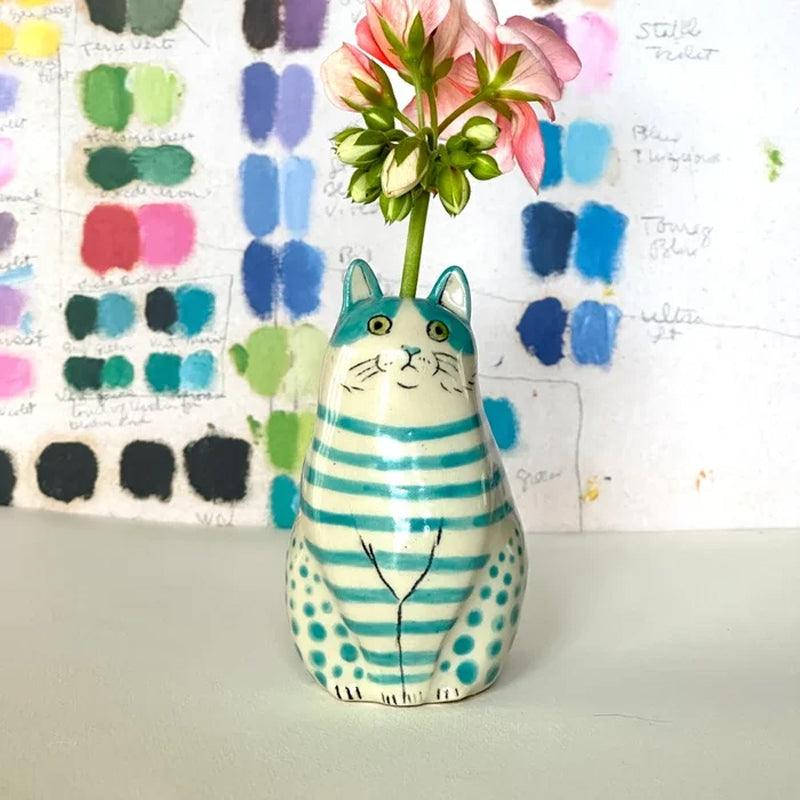 Norvo | Dotted Cat Vase