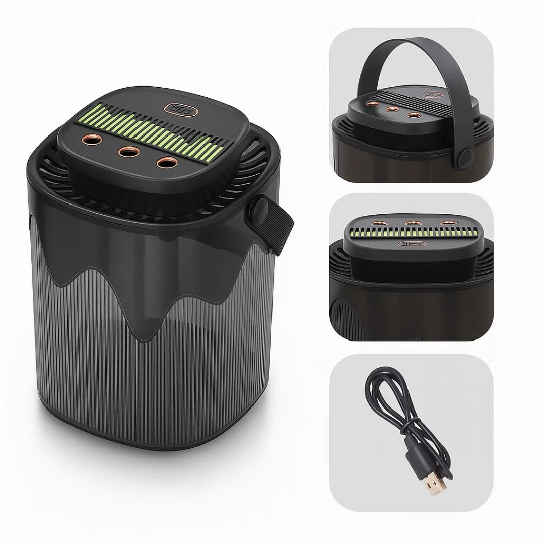 Essensiell Olje Aroma – Stille 3 L Tank – Linder Tørr Luft, Beroliger Huden & Forbedrer Søvnkvaliteten Norvo