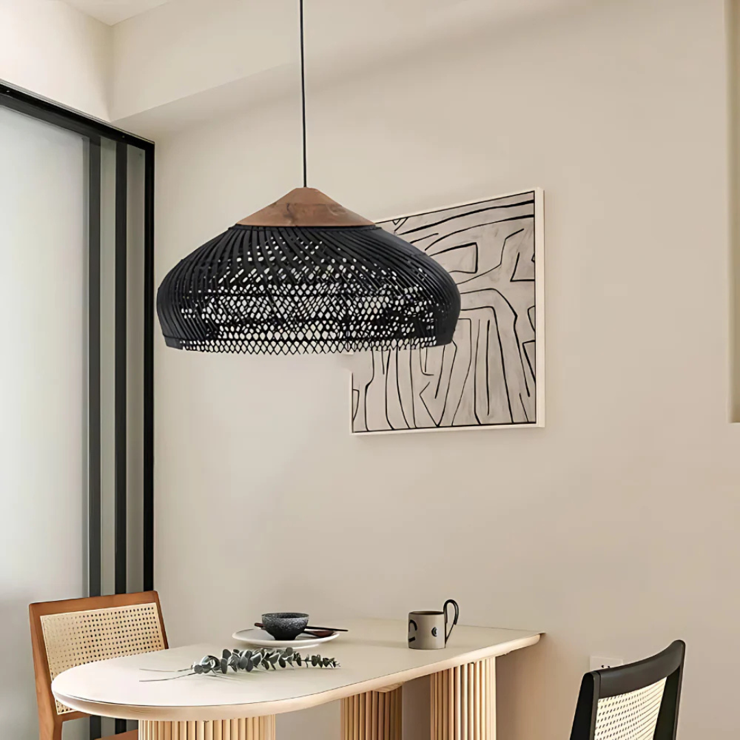 Norvo | Rattan Boho Pendellampe