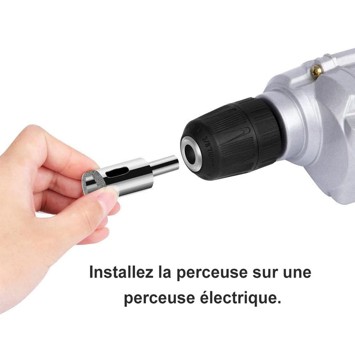 Diamant borhammer S (10 deler) | Norvo