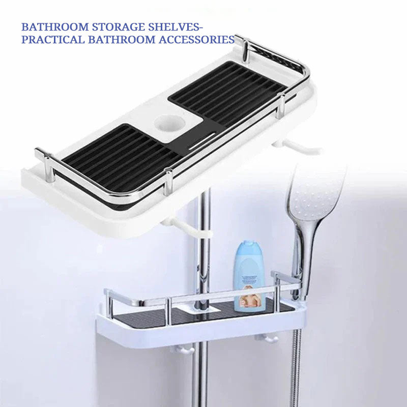 Norvo | Duschstanglagringshylle