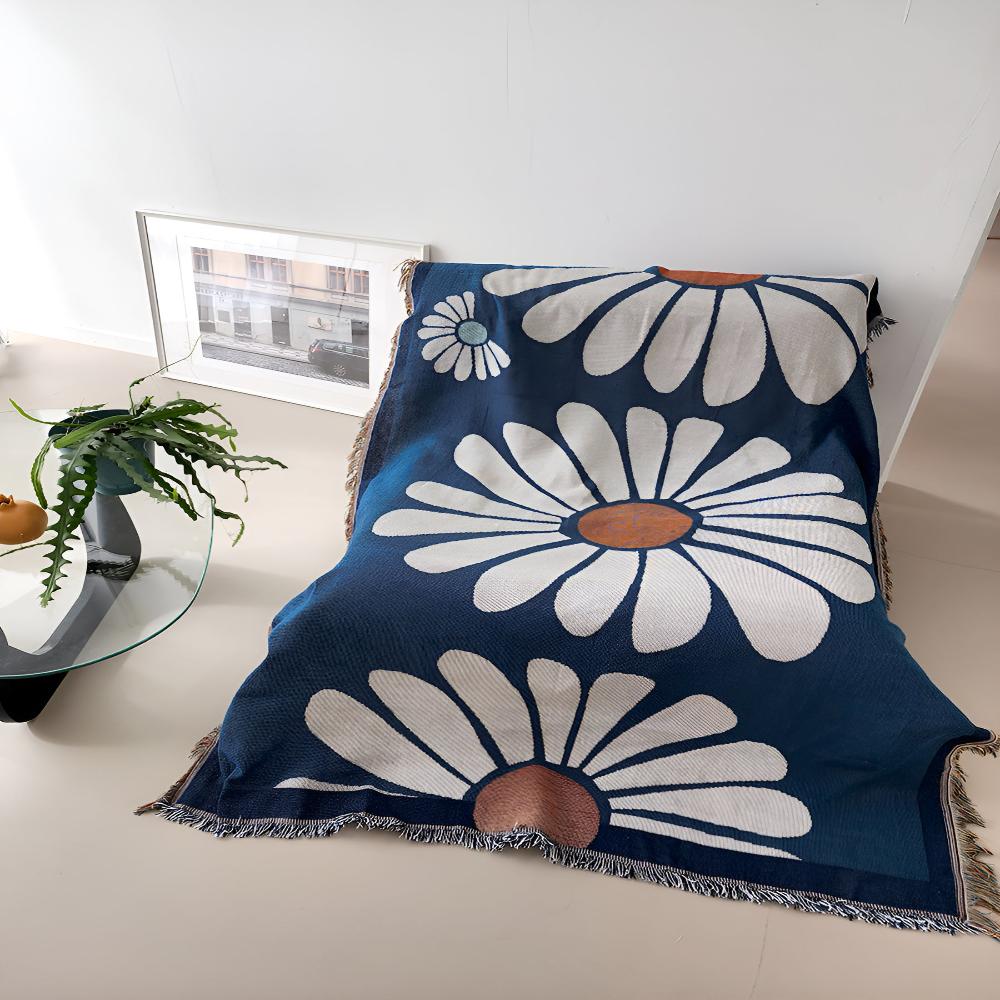 Norvo | Cozy Daisy Vevd Pledd