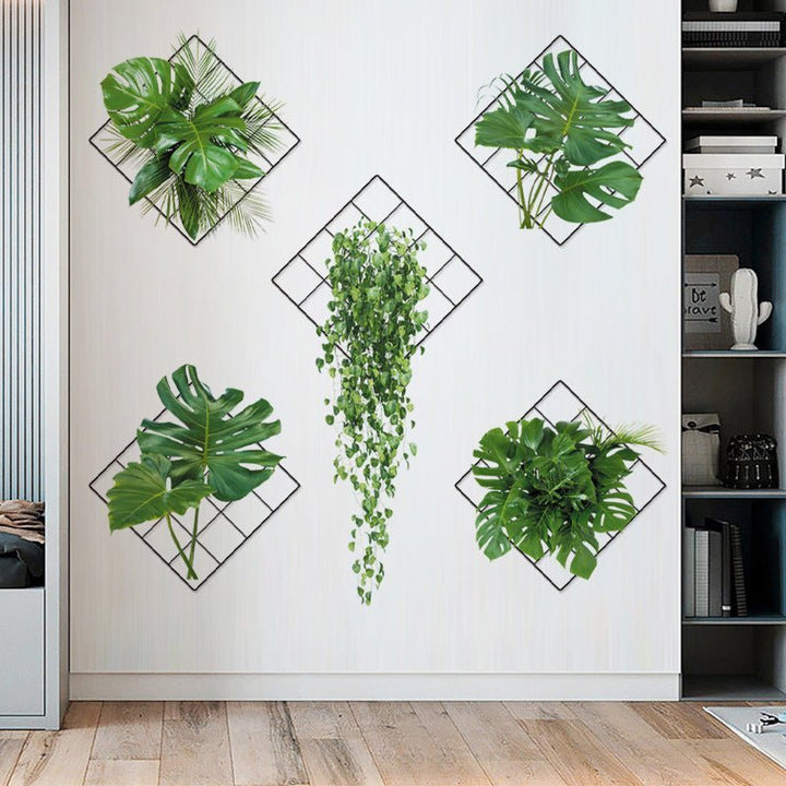 Norvo | Plante klistremerker - Illusjon av realistiske planter - Dekorer med stil