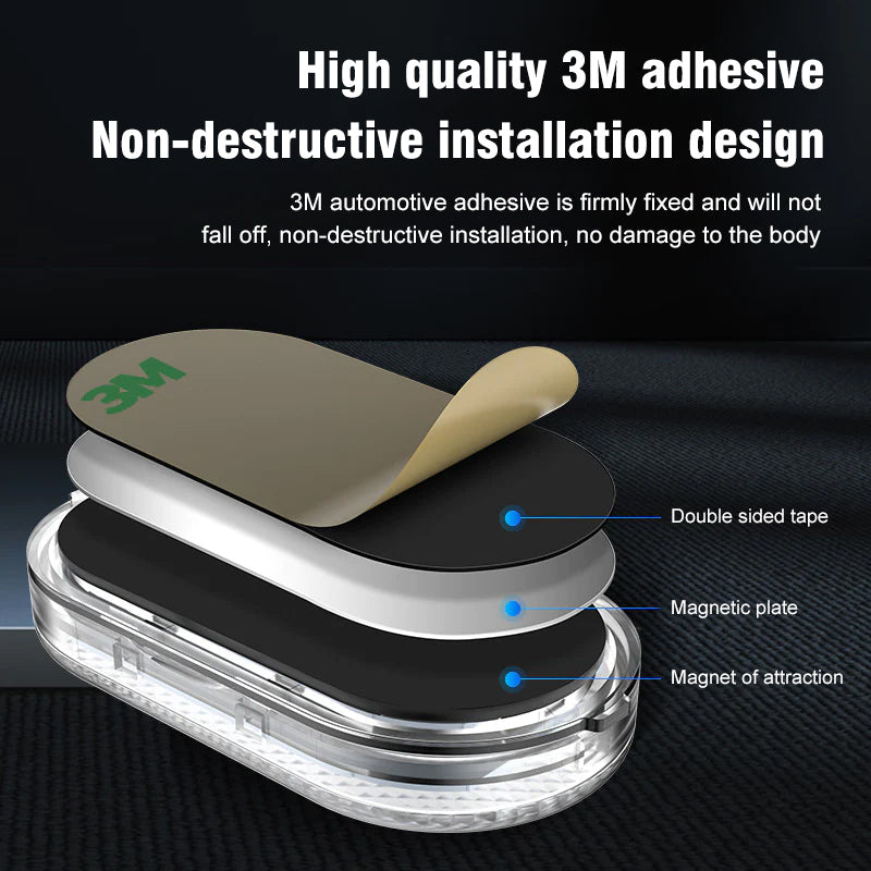 Norvo | LED Berøringsfølsom Dekorativ Stemningslys For Bilen