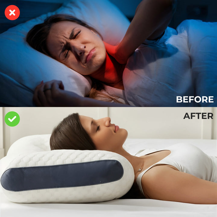 Ergonomisk nakke støtte pute Norvo
