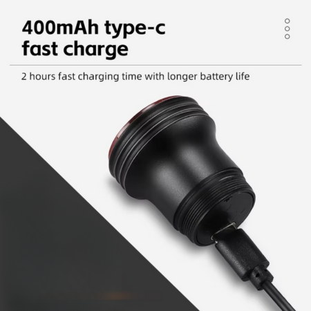 Norvo | Smart oppladbart sykkel baklys med bremsesensor og vanntett design