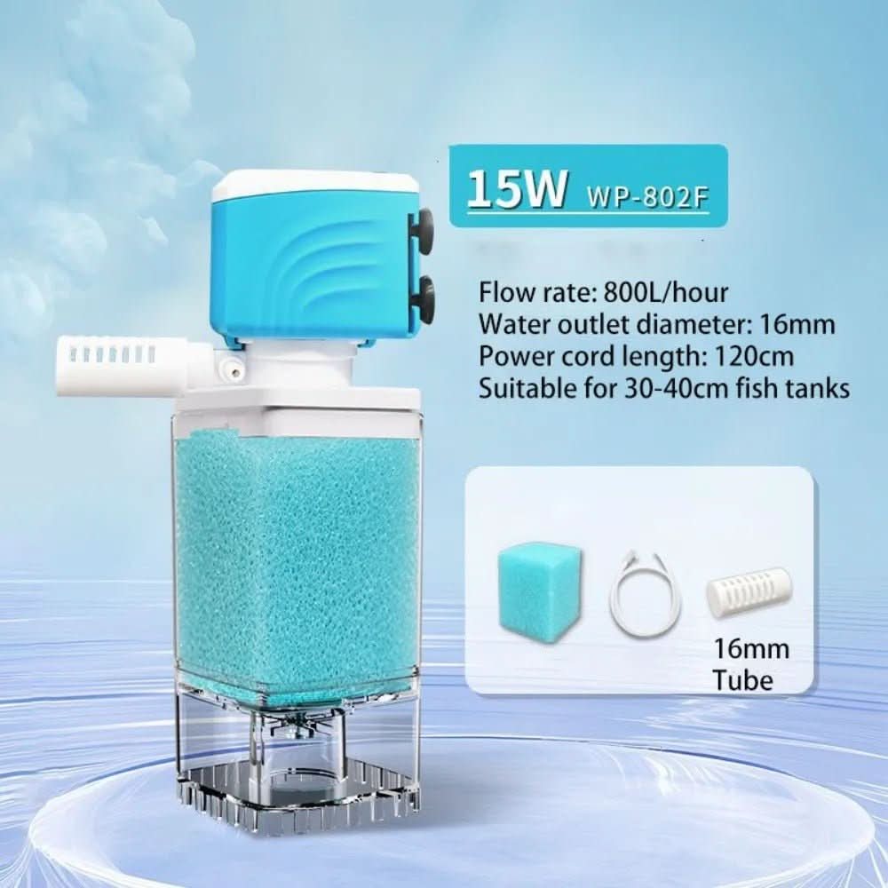 Norvo | 5-i-1 akvariefilter system for krystalklart vann