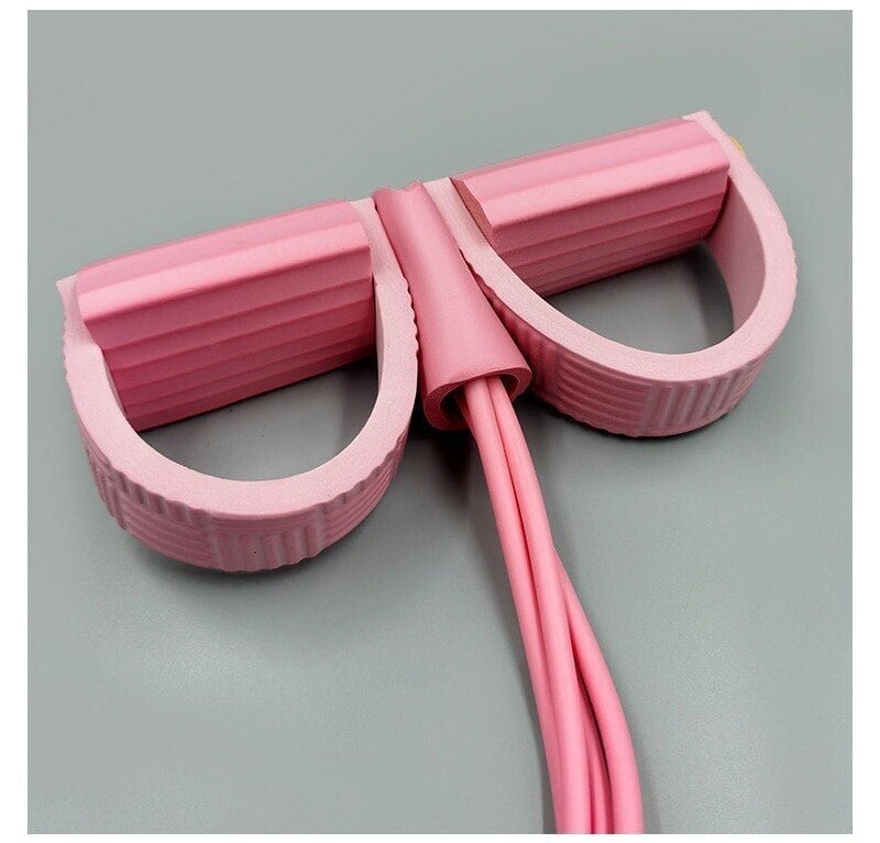 Norvo | 21 Fitness Motstandsbånd-4 Rør Pedal Ankel Trekker