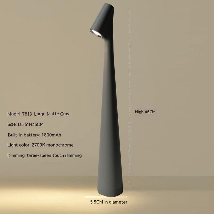 Norvo | Bordlampe Moderne Rød Metall LED Lys