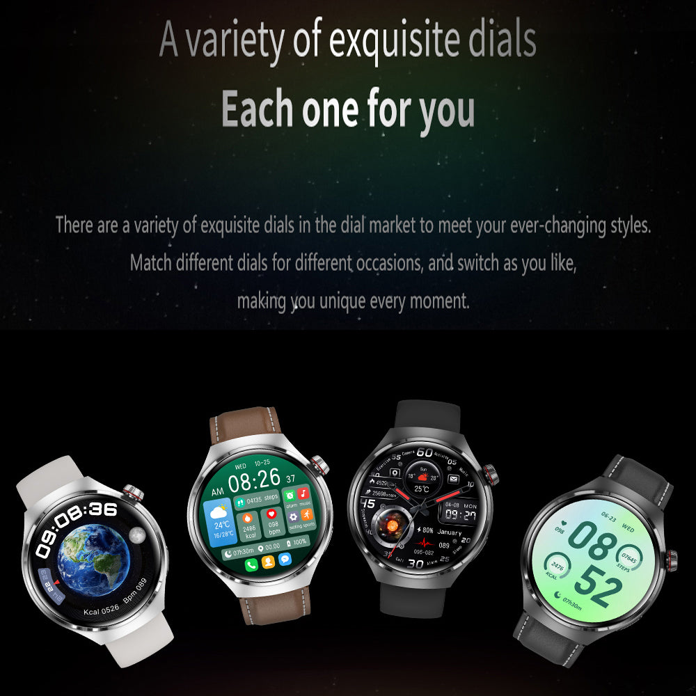 Norvo |  Gt4 Pro Smartwatch For Menn: Ip68 Nfc Gps Tracker, Amoled 360*360 Hd-Skjerm, Hjertefrekvens, Bluetooth-Samtale Begrenset Utgave