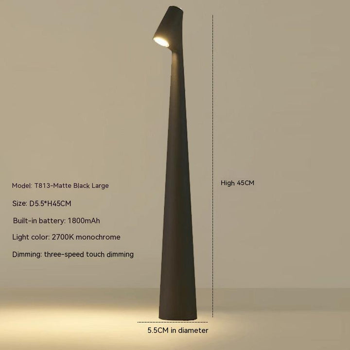 Norvo | Bordlampe Moderne Rød Metall LED Lys