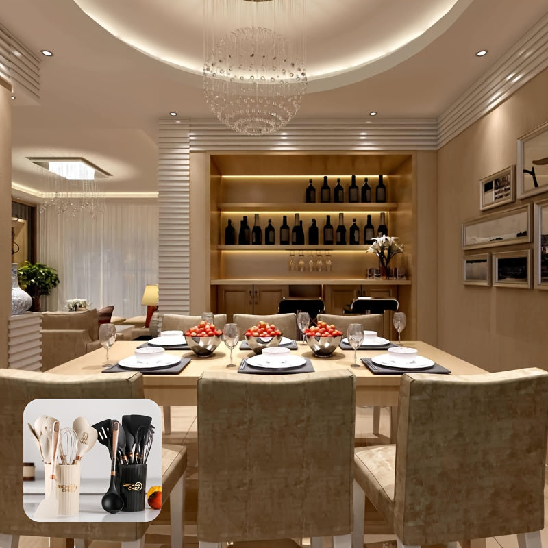 Norvo | Premium Matlaging - Matlagingsglede med det elegante silikon kjøkkenredskapssettet