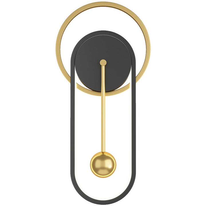 Norvo | Nordisk Minimalistisk Stille Klokke Vegglampe
