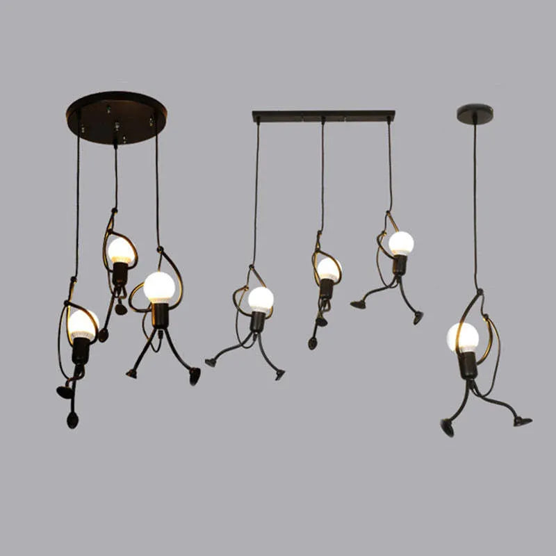 Norvo | Pendellampe Moderne Metall Taklampe