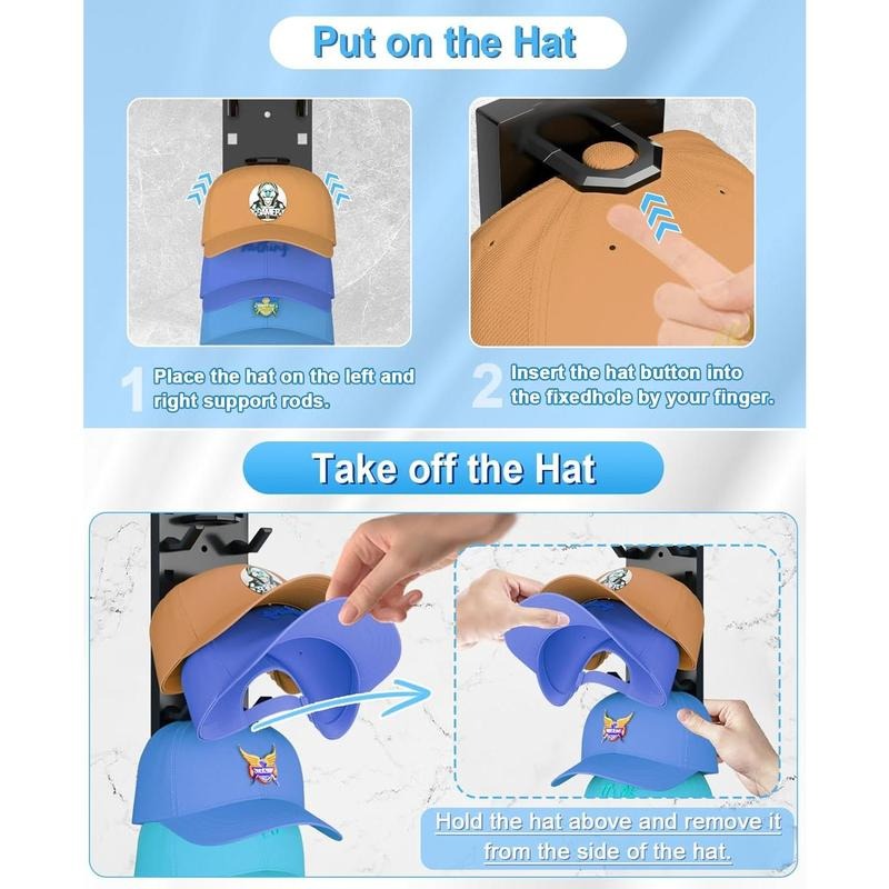 Norvo | Veggmontert Hattorganisator