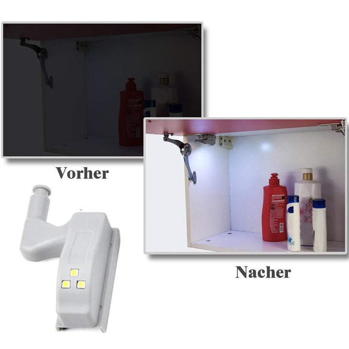Bequee Super Bright LED Hengsel Lys (10 Stykker) | Norvo