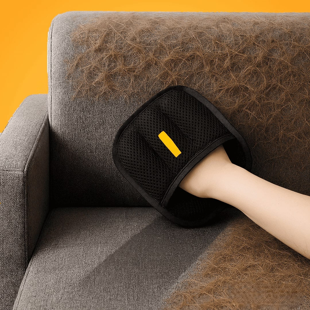 Norvo | FurEase – Kjæledyrhårfjerningshanske for alle pels typer | Skånsom grooming & røyting løsning