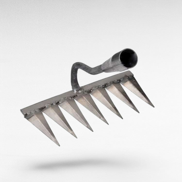 Norvo | Stålhagegreip med holdbare ståltinder for plenstell og hagevedlikehold