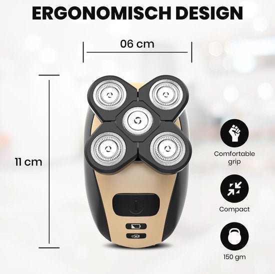 Norvo | GLIDESONIC – 5-i-1 Grooming Razor for Smooth, Irritation-Free Shaving