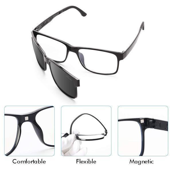 Norvo | 5-i-1 Utbyttbare Solbriller