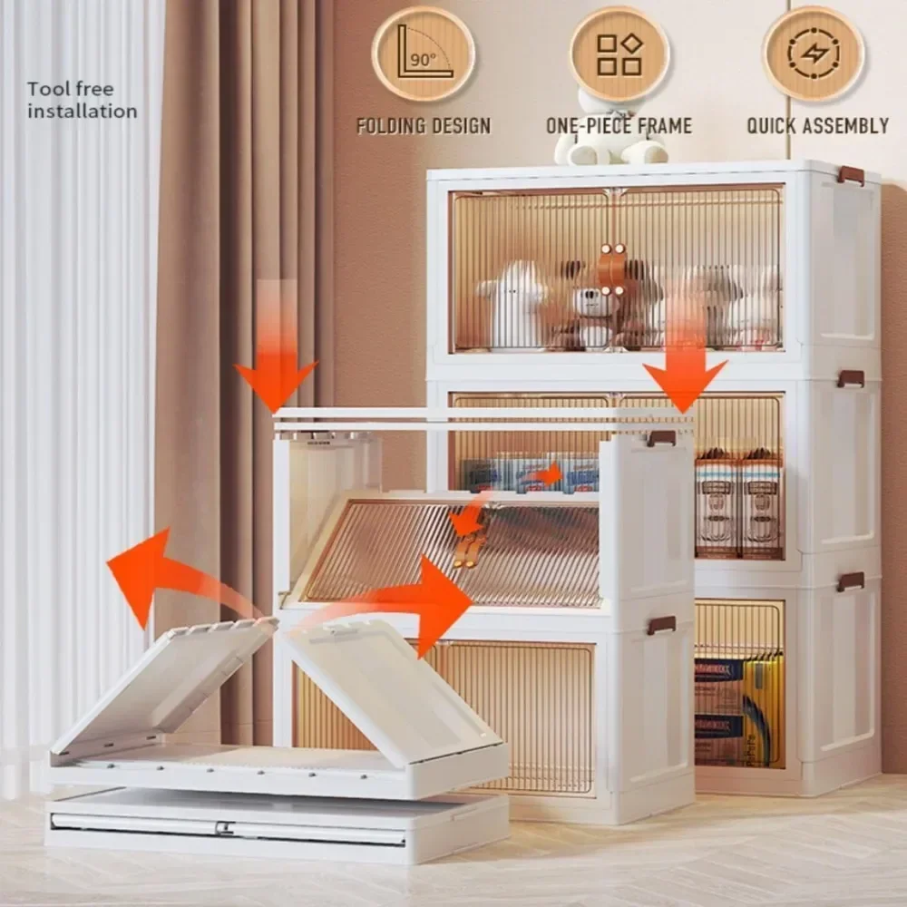 Sammenleggbare lagringsbokser Norvo