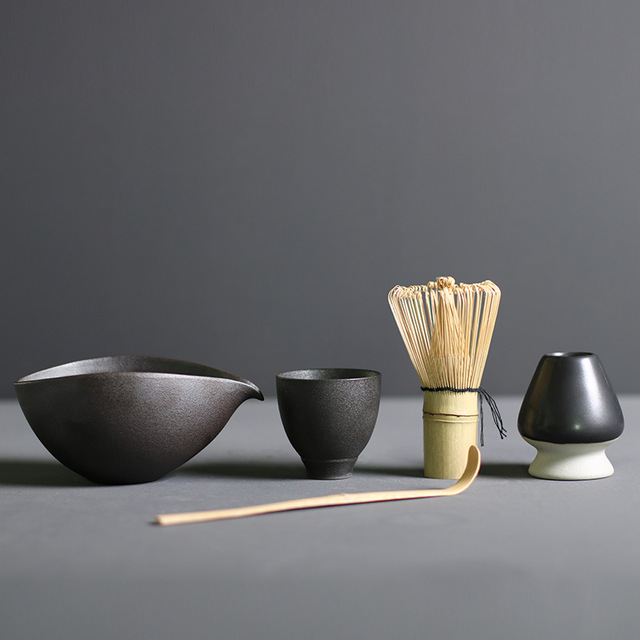 Norvo Set | Tradisjonell matcha visp og bolle | Perfekt forberedelse | Høykvalitets tilbehør