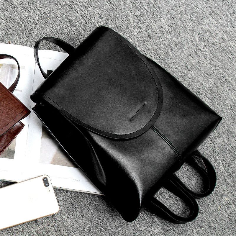 Norvo | LuxeCarry Lærryggsekk – Stilrent design med allsidig oppbevaring for kvinner