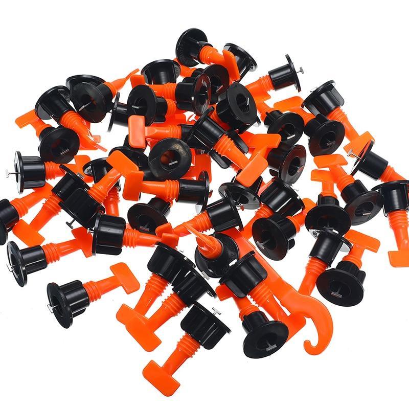 Norvo | Gjenbrukbart Flisnivelleringsjusteringssystem 50Pc Justerbare Flisavstandsstykker