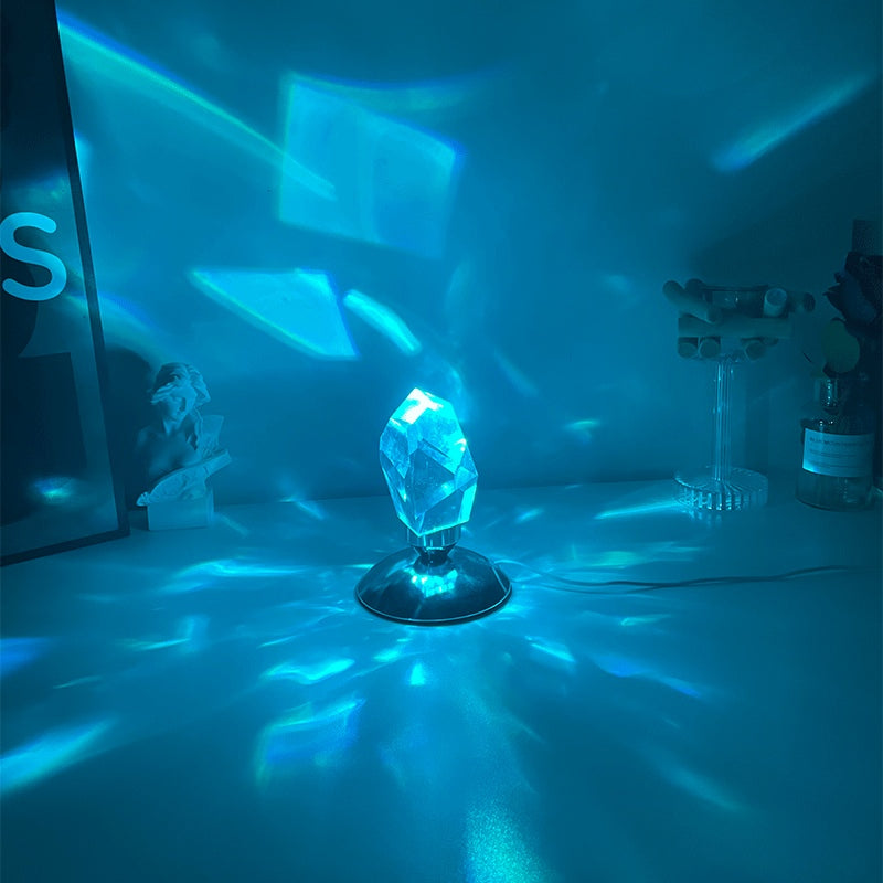 Norvo | Krystall sengebordlampe